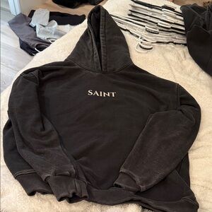 All Saints Black Hoodie for Men